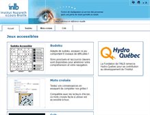 Tablet Screenshot of jeux.inlb.qc.ca